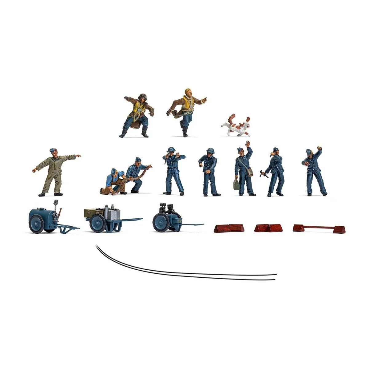 Ground Crew RAF WWII 1/48 Airfix Airfix A04702 - 3