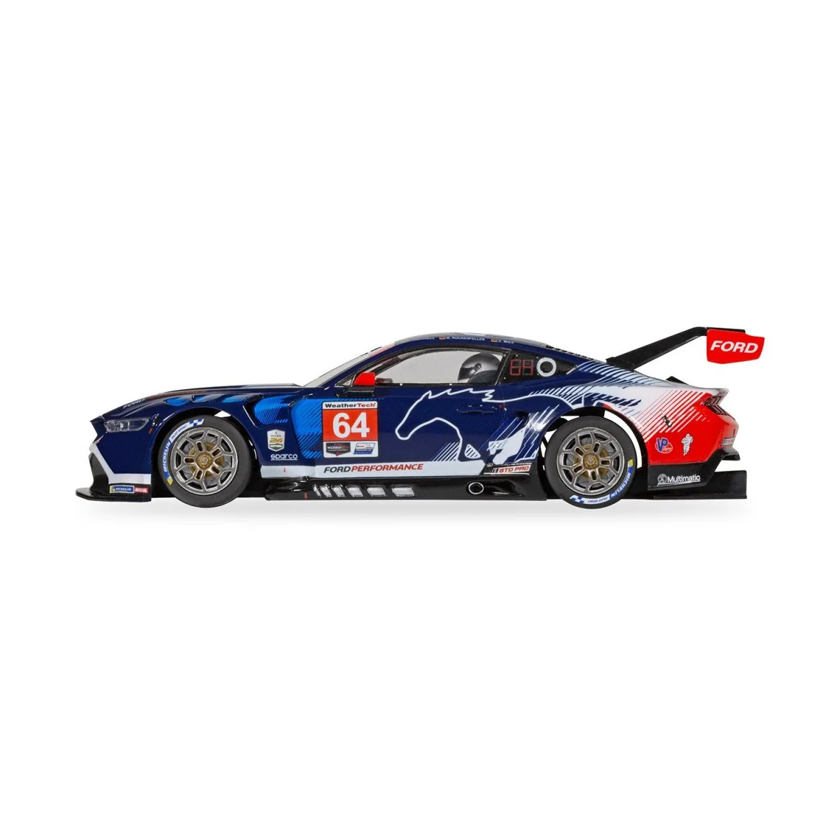 Voiture Ford Mustang GT3 - Multimatic Motorsports - 24 heures de Daytona 2024 1/32 Scalextric Scalextric C4503 - 2