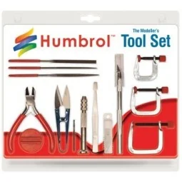 Humbrol HG9159 Model Making Tool Set, Large Case - AG9159 - AG9159