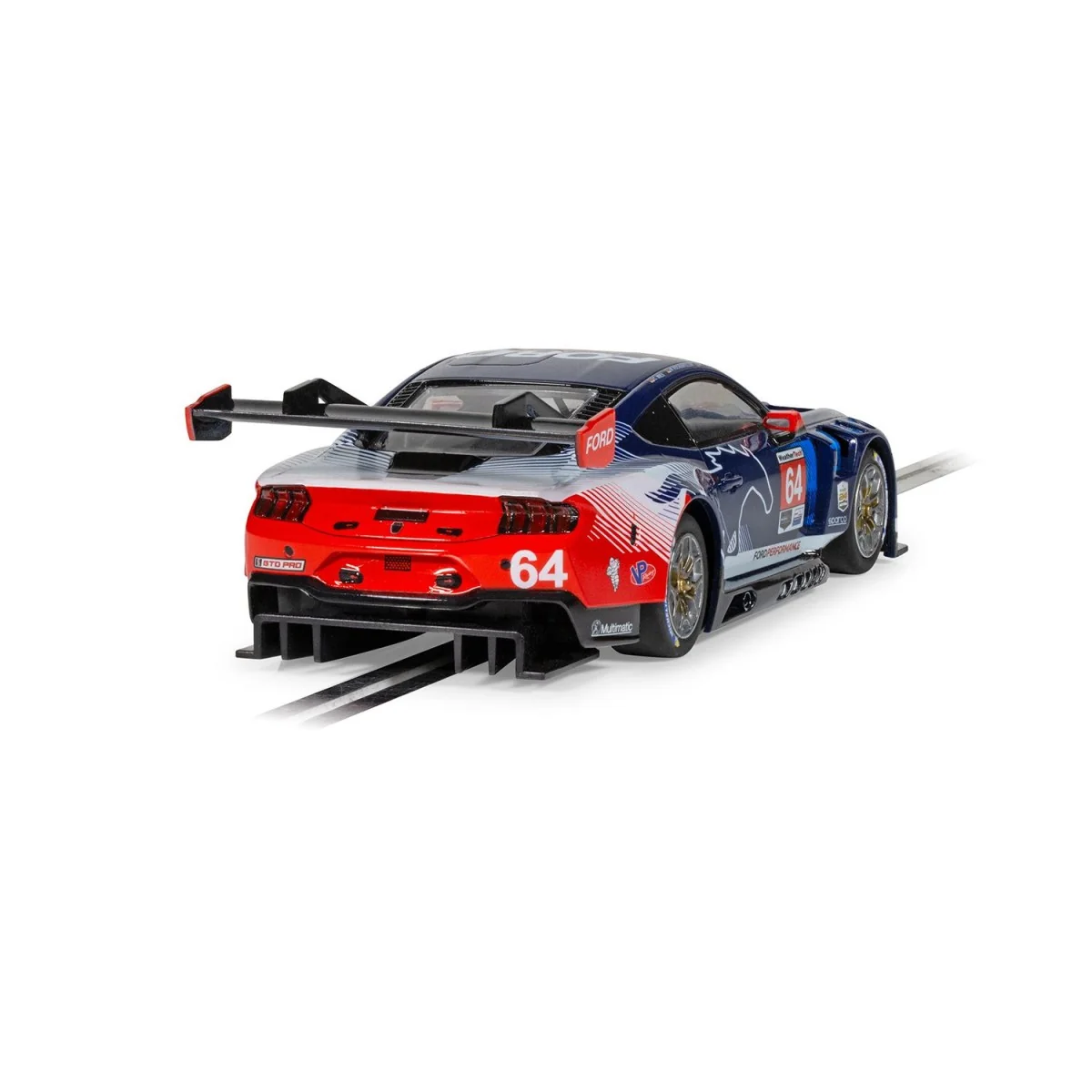 Ford Mustang GT3 Car - Multimatic Motorsports - 2024 24 Hours of Daytona 1/32 Scalextric Scalextric C4503 - 3 Ford Mustang GT3 Car - Multimatic Motorsports - 2024 24 Hours of Daytona 1/32 Scalextric Scalextric C4503 - 3