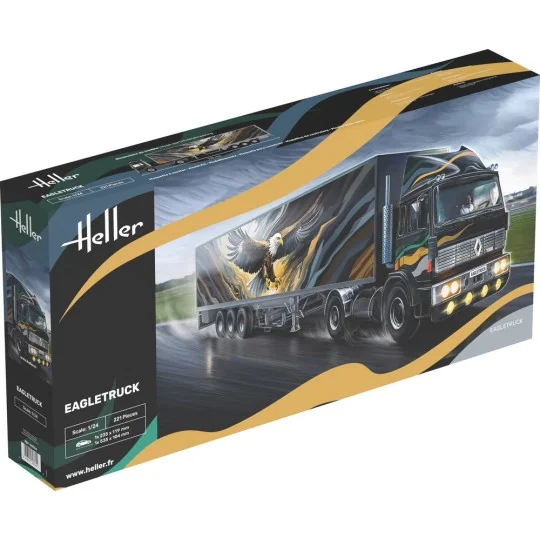 HEL-80784-Camion Eagletruck 1/24 Heller