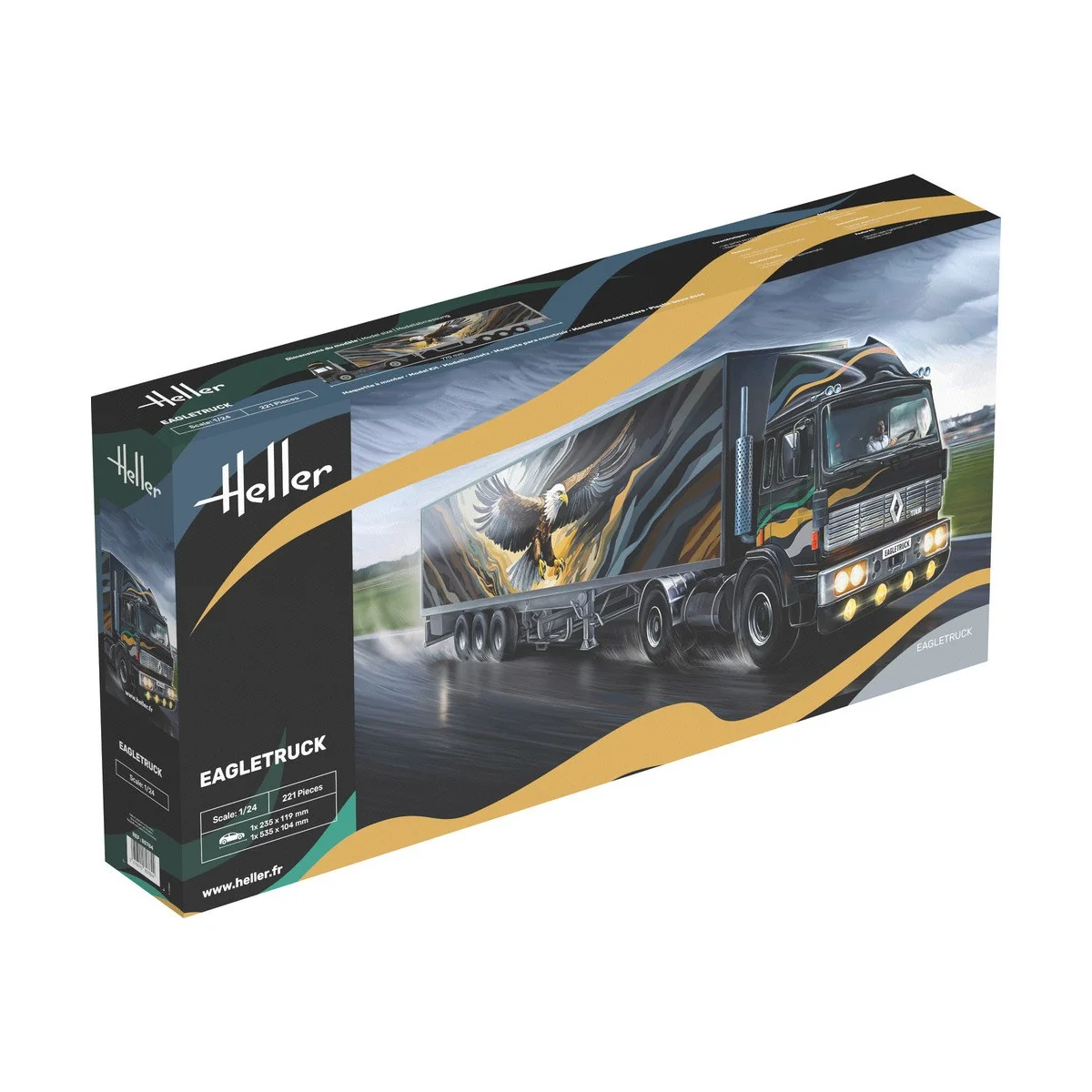 Camion Eagletruck 1/24 Heller Heller HEL-80784 - 1