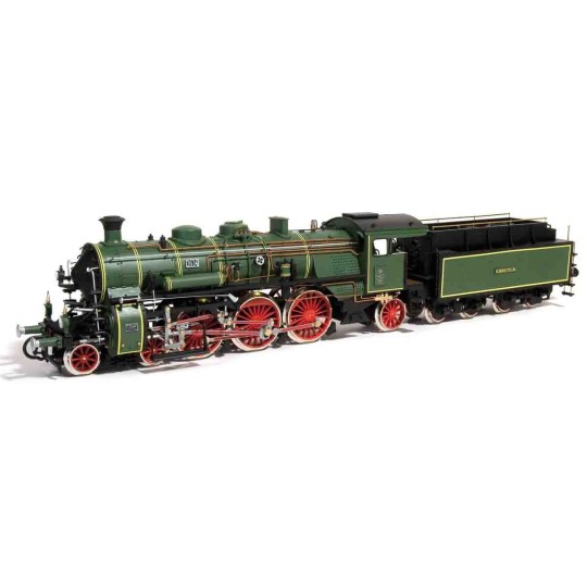 54002-Steam locomotive S3/6 BR-18 1/32 Kit construction wood metal OcCre