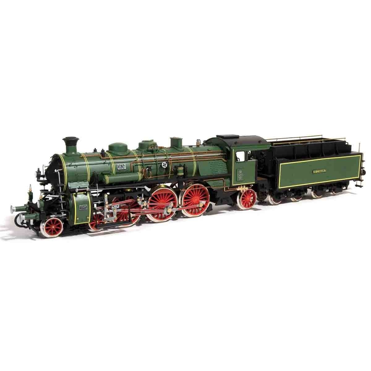 OcCre 54002 S3/6 BR-18 Steam Locomotive 1/32 scale wood and metal c...