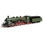 54002-Locomotive vapeur S3/6 BR-18 1/32 kit construction bois métal OcCre