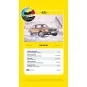 HEL-56171-Mercedes MB 450 SL 1/43 Heller + colle et peintures - HEL-56171