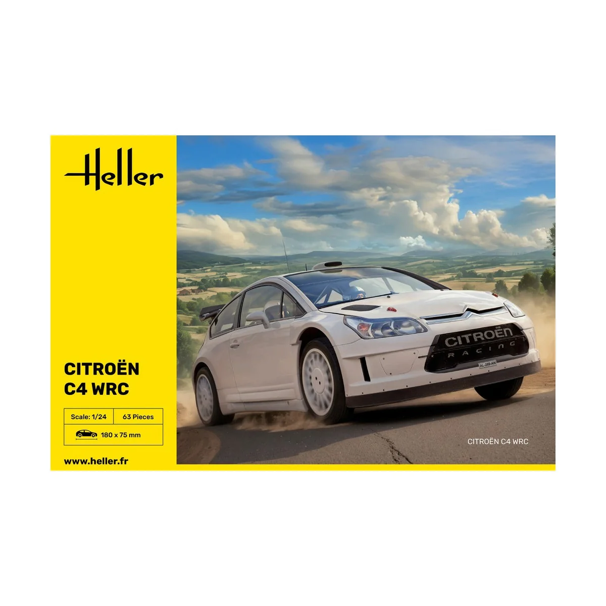 Citroën C4 WRC 1/24 Heller Heller HEL-80756 - 2 Citroën C4 WRC 1/24 Heller Heller HEL-80756 - 2