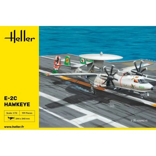 E-2C Hawkeye 1/72 Heller Heller HEL-82300 - 2 HEL-82300-E-2C Hawkeye 1/72 Heller - HEL-82300