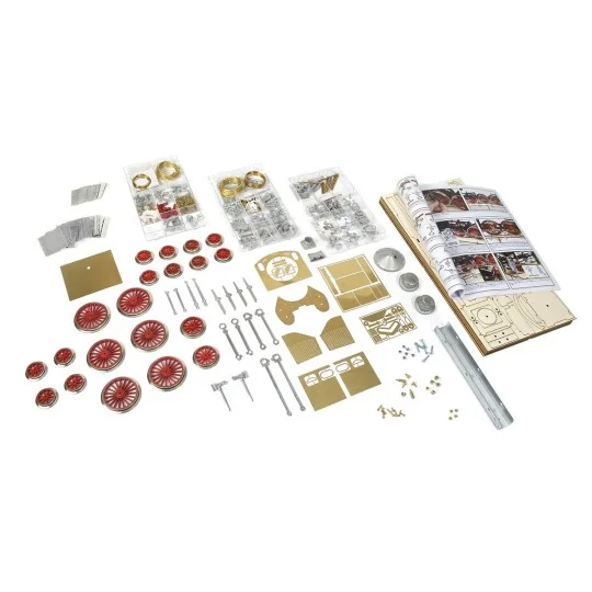 54002-OcCre 54002 Locomotive vapeur S3/6 BR-18 1/32 kit construction bois métal