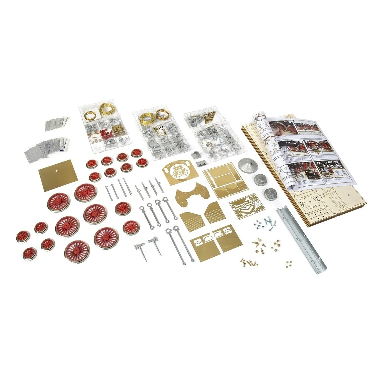 OcCre 54002 S3/6 BR-18 Steam Locomotive 1/32 scale wood and metal c...