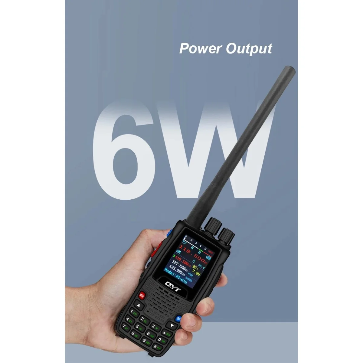 Radio VHF Aviation / ULM émission et réception 108-136 Mhz KT-A16 QYT QYT-KT-A16 - 2