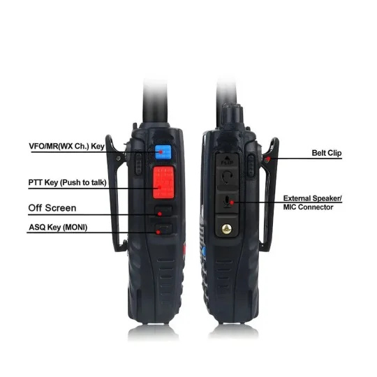 QYT-KT-A16-Radio VHF Aviation / ULM émission et réception 108-136 Mhz KT-A16 QYT