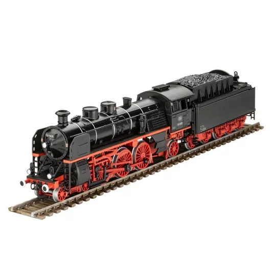 copy of Steam locomotive BR01 with tender 2'2' T32 1/87 Revell Revell 02167 - 2 02167-Steam locomotive express train BR 18 505 with tender 2'3' T38 1/87 Revell - 02167