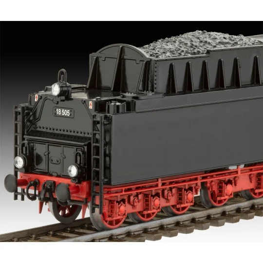 copy of Steam locomotive BR01 with tender 2'2' T32 1/87 Revell Revell 02167 - 5 02167-Steam locomotive express train BR 18 505 with tender 2'3' T38 1/87 Revell - 02167