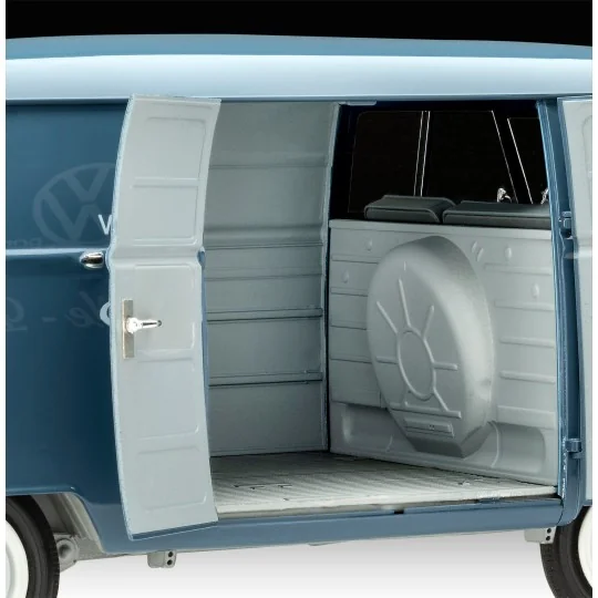 copy of Volkswagen T1 bus 1/24 + Revell paints Revell 07742 - 5 07742-Volkswagen T1 Panel Van - 75 years 1/16 Revell - 07742