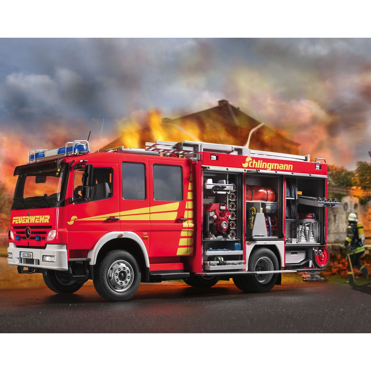 Schlingmann LF 20-16 1/24 Revell fire truck Revell 07404 - 9