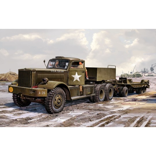 03364-Revell 1/72 M19 Tank Transporter