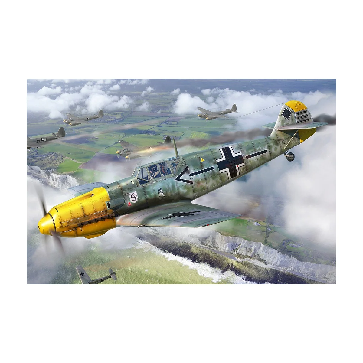 Messerschmitt Bf109E-4 1/48 Hobby Boss Hobby Boss HB81792 - 1