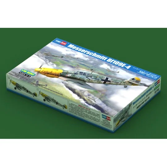 HB81792-Messerschmitt Bf109E-4 1/48 Hobby Boss - HB81792