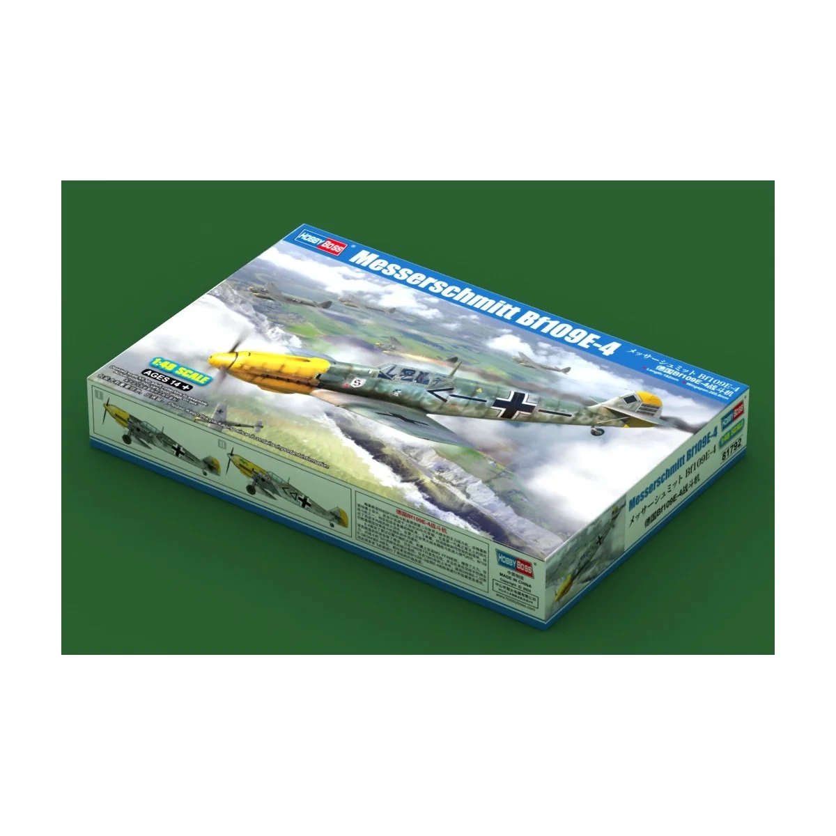 Messerschmitt Bf109E-4 1/48 Hobby Boss Hobby Boss HB81792 - 3