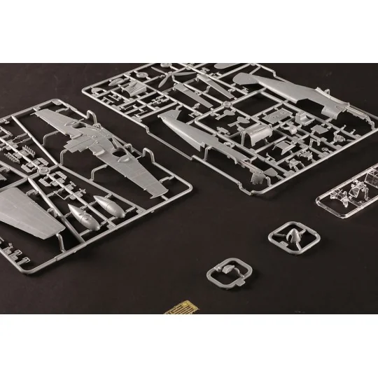 Messerschmitt Bf109E-4 1/48 Hobby Boss Hobby Boss HB81792 - 12 HB81792-Messerschmitt Bf109E-4 1/48 Hobby Boss - HB81792