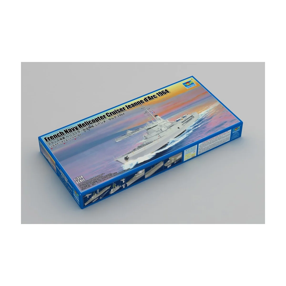 copy of Boat JEANNE D'ARC French helicopter carrier 2008 1/350 Trumpeter Trumpeter TR056356 - 2