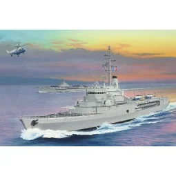 copy of Boat JEANNE D'ARC French helicopter carrier 2008 1/350 Trumpeter Trumpeter TR056356 - 1