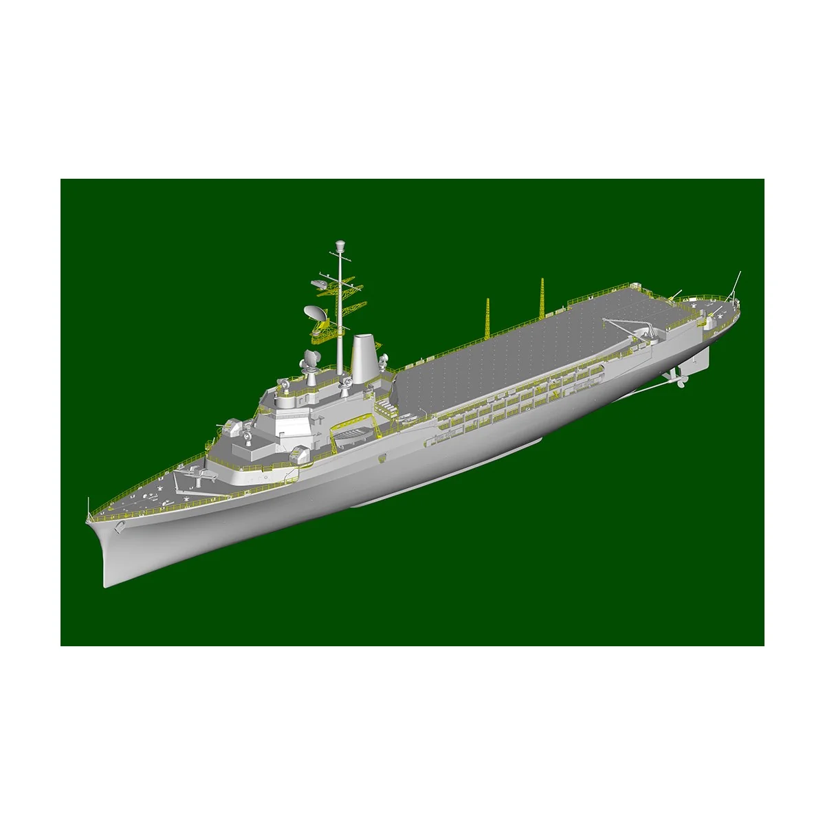 copy of Boat JEANNE D'ARC French helicopter carrier 2008 1/350 Trumpeter Trumpeter TR056356 - 5 copy of Boat JEANNE D'ARC French helicopter carrier 2008 1/350 Trumpeter Trumpeter TR056356 - 5