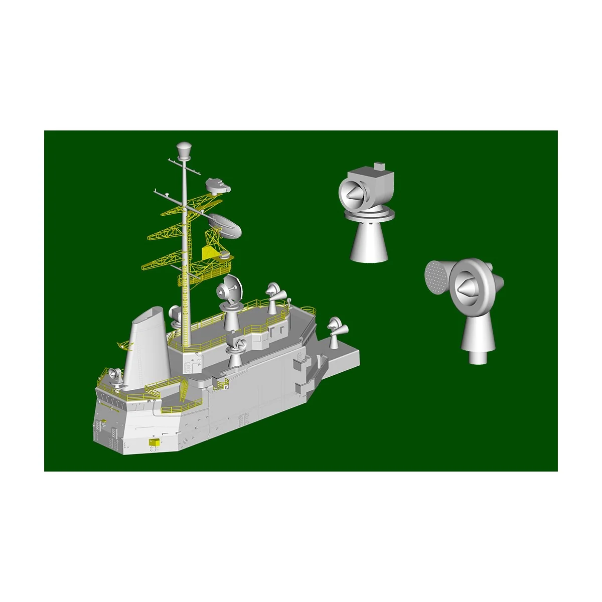 copy of Boat JEANNE D'ARC French helicopter carrier 2008 1/350 Trumpeter Trumpeter TR056356 - 6 copy of Boat JEANNE D'ARC French helicopter carrier 2008 1/350 Trumpeter Trumpeter TR056356 - 6