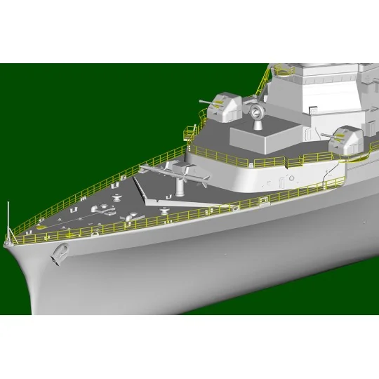 copy of Boat JEANNE D'ARC French helicopter carrier 2008 1/350 Trumpeter Trumpeter TR056356 - 7 TR056356-JEANNE D'ARC French Helicopter Carrier 1964 1/350 Trumpeter - TR056356