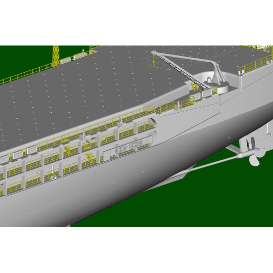 TR056356-JEANNE D'ARC French Helicopter Carrier 1964 1/350 Trumpeter