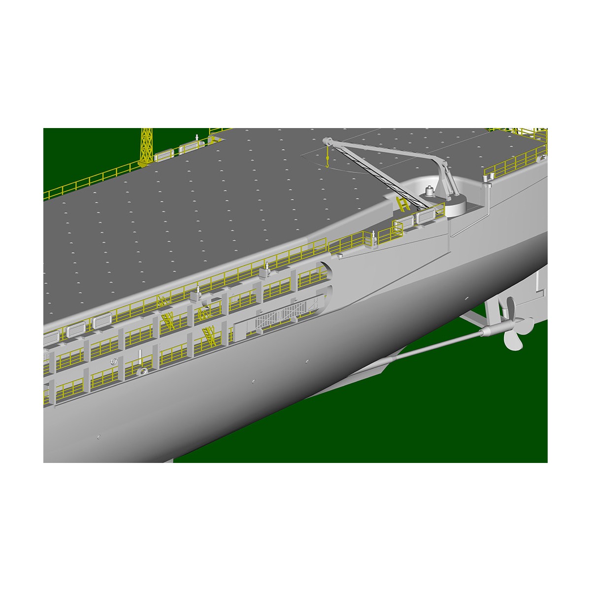 Bateau JEANNE D'ARC Porte-hélicoptères Français 1964 1/350 Trumpeter Trumpeter TR056356 - 8