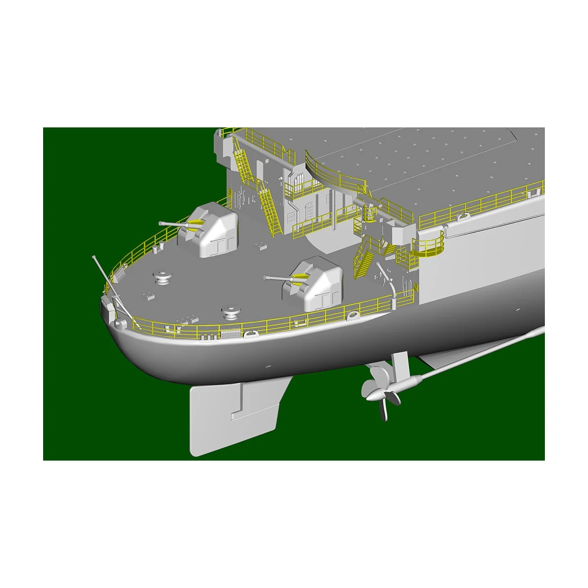 copy of Boat JEANNE D'ARC French helicopter carrier 2008 1/350 Trumpeter Trumpeter TR056356 - 9