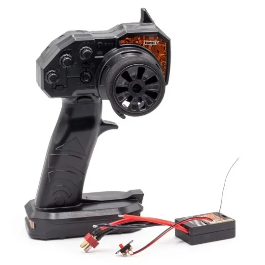 KN-KT3X-KR21-Radio Konect KT3X 2.4Ghz + récepteur/ESC KR21 (2 en 1) Konect