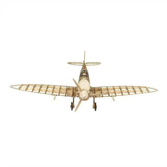 Spitfire 1/24 découpe laser bois, modèle statique DW Hobby DW Hobby - Dancing Wings Hobby VX18 - 4 VX18-Spitfire 1/24 découpe laser bois, modèle statique DW Hobby - VX18