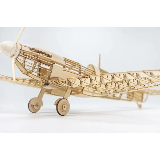 Spitfire 1/24 découpe laser bois, modèle statique DW Hobby DW Hobby - Dancing Wings Hobby VX18 - 8 VX18-Spitfire 1/24 découpe laser bois, modèle statique DW Hobby - VX18