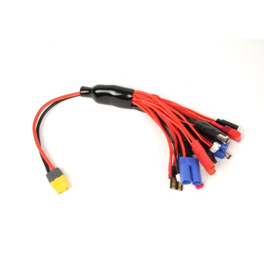 T422650-Cordon de charge XT60 multiple 18 prises