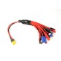 XT60 Multiple Charging Cord 18 Plugs T2M T422650 - 1 T422650-XT60 Multiple Charging Cord 18 Plugs - T422650