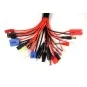 T422650-Cordon de charge XT60 multiple 18 prises - T422650