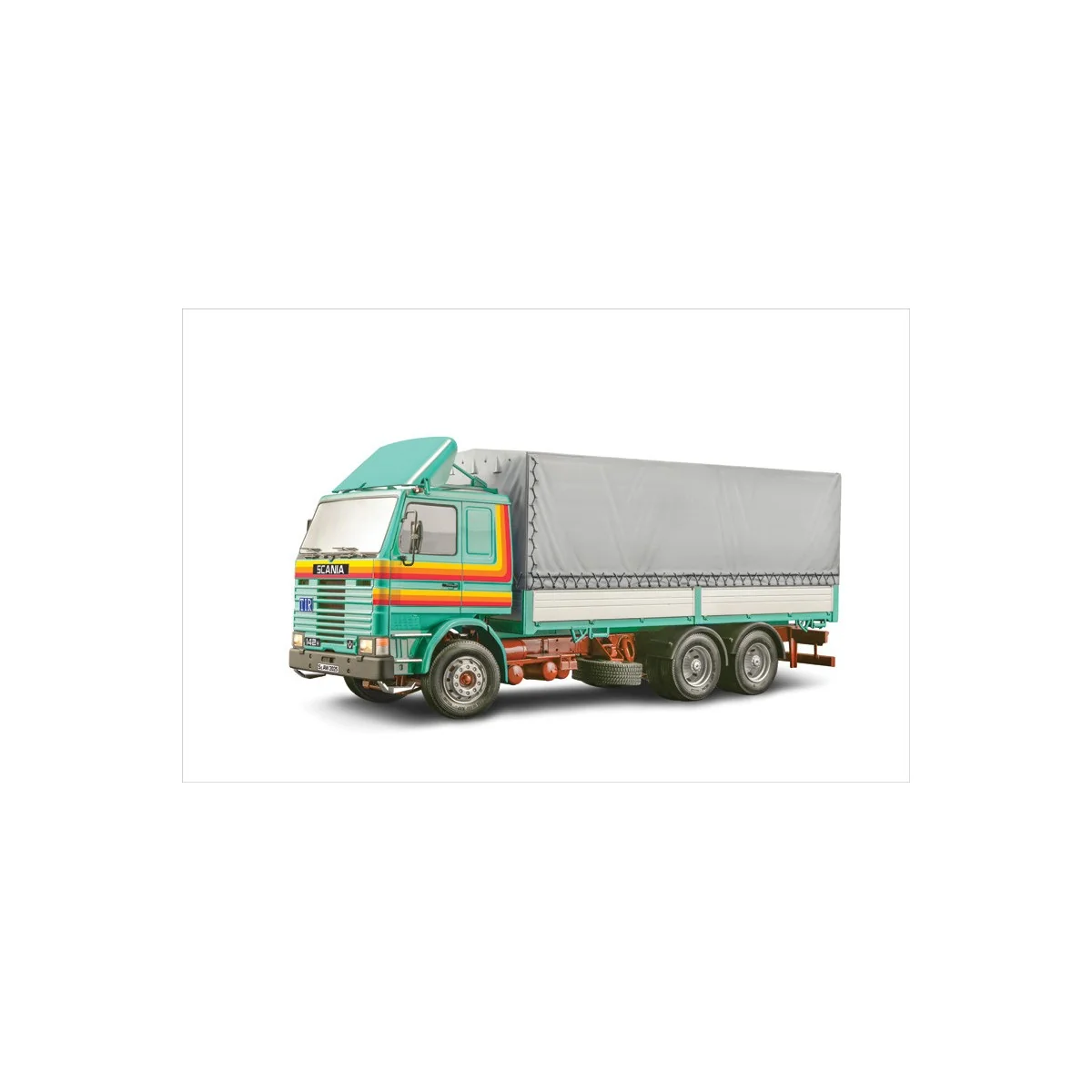 Scania 142H 6x2 Tarpaulin Truck 1/24 Italeri Italeri I90762 - 1 Scania 142H 6x2 Tarpaulin Truck 1/24 Italeri Italeri I90762 - 1