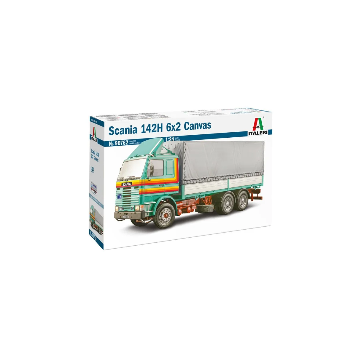 Camion Scania 142H 6x2 Bâché 1/24 Italeri Italeri I90762 - 2