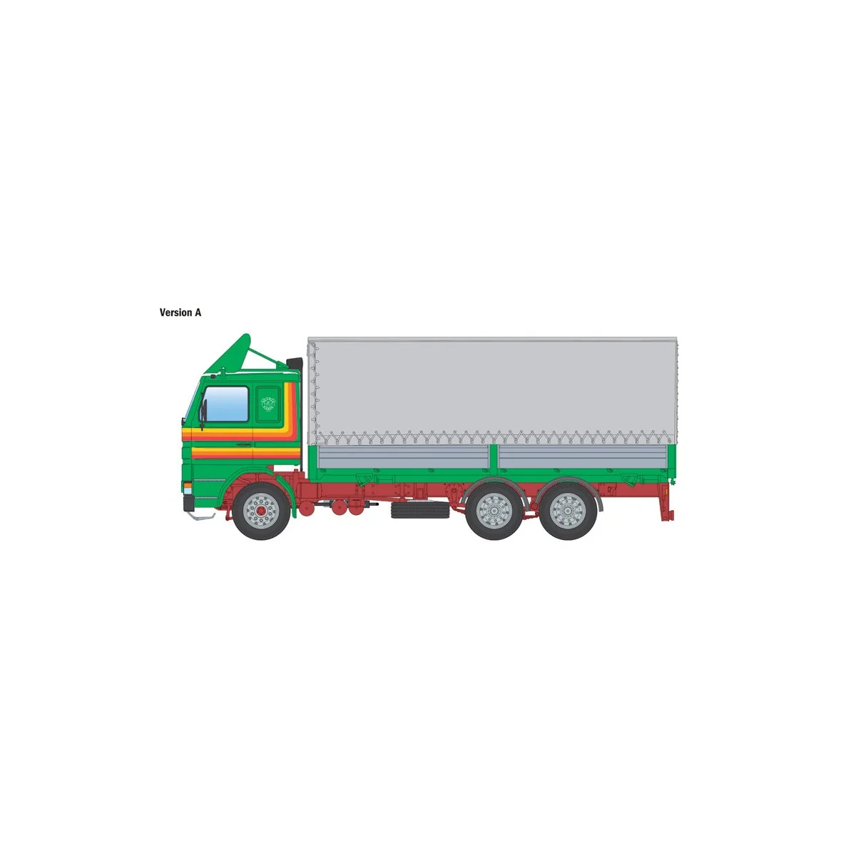 Camion Scania 142H 6x2 Bâché 1/24 Italeri Italeri I90762 - 4