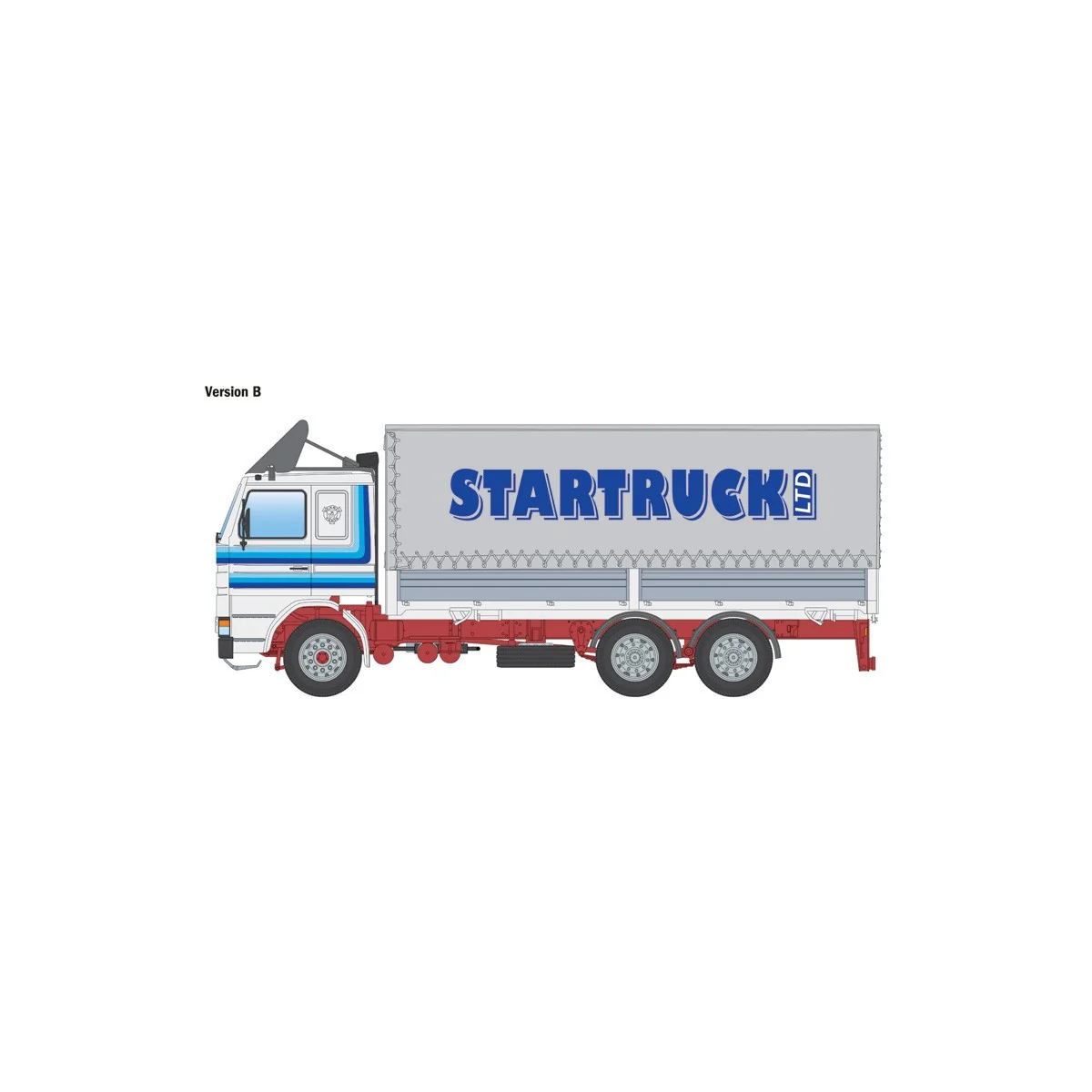 Camion Scania 142H 6x2 Bâché 1/24 Italeri Italeri I90762 - 5