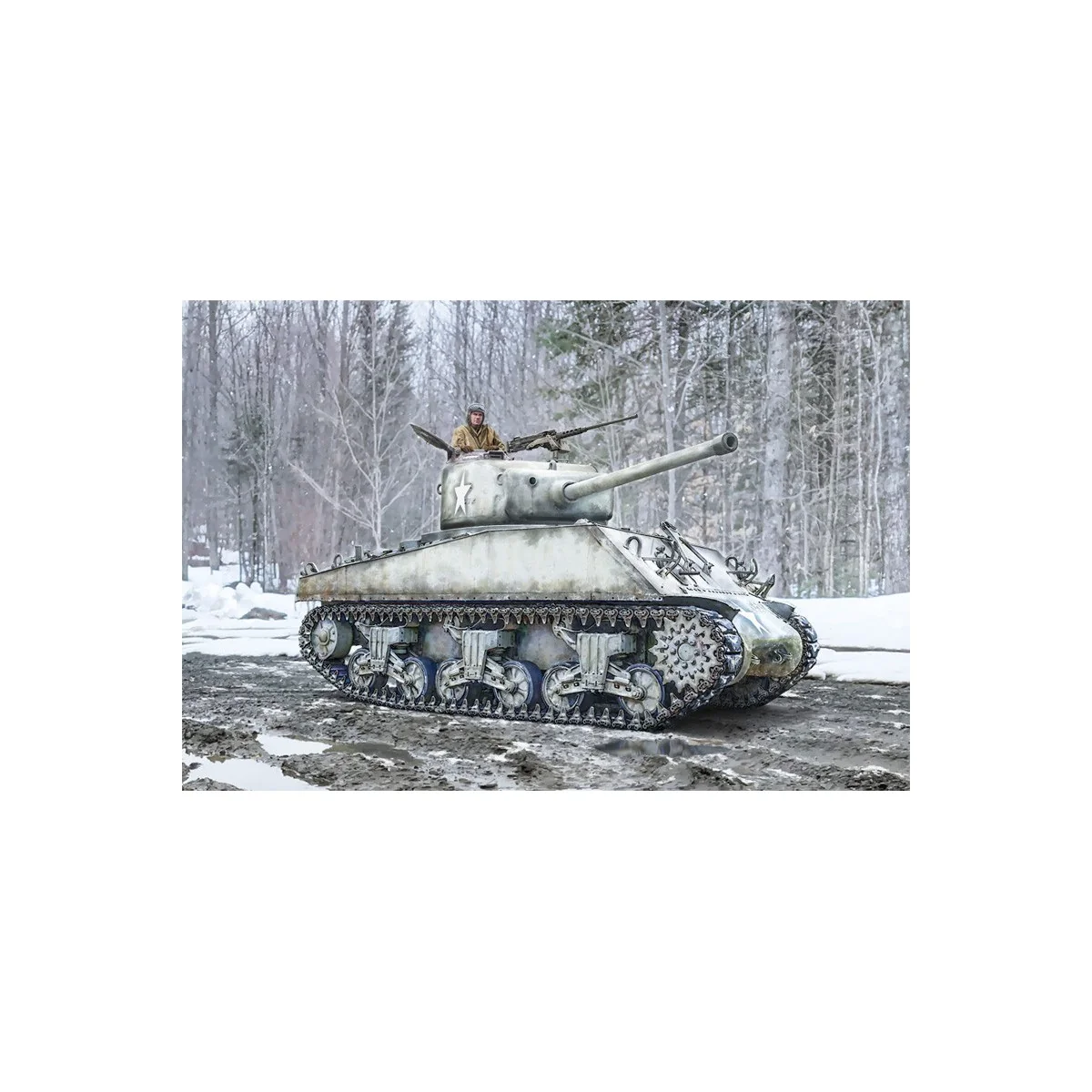 Char Sherman M4A3 Wet 1/35 Italeri Italeri I96440 - 1