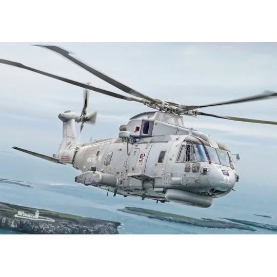 I1486-Hélicoptère AW101 Merlin HM.1 1/72 Italeri
