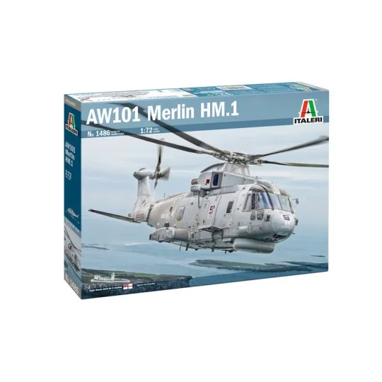 I1486-Hélicoptère AW101 Merlin HM.1 1/72 Italeri - I1486