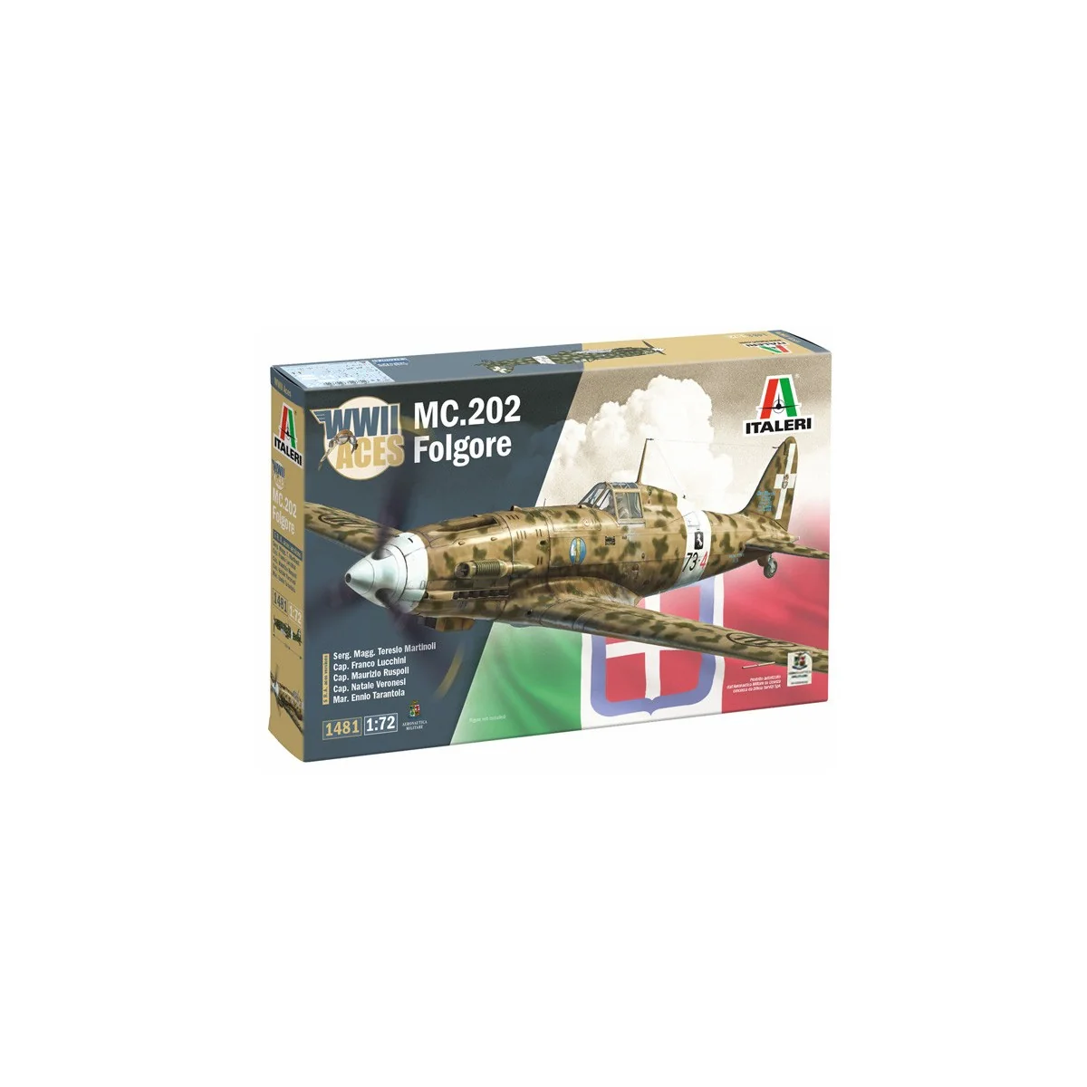 Avion MC.202 Folgore Aces 1/72 Italeri Italeri I1481 - 1