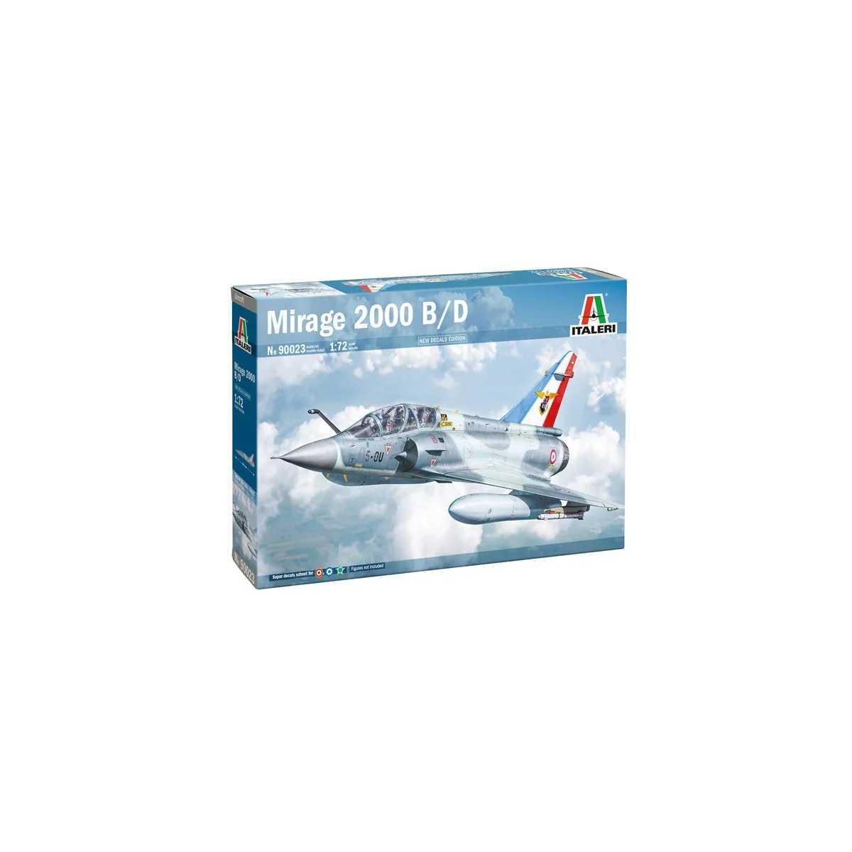 Avion Mirage 2000 B/D 1/72 Italeri Italeri I90023 - 2