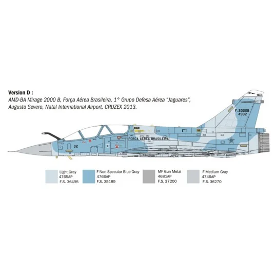 copy of Messerschmitt BF110C-3/C-4 1/72 Italeri aircraft Italeri I90023 - 7 I90023-Mirage 2000 B/D 1/72 scale model by Italeri - I90023