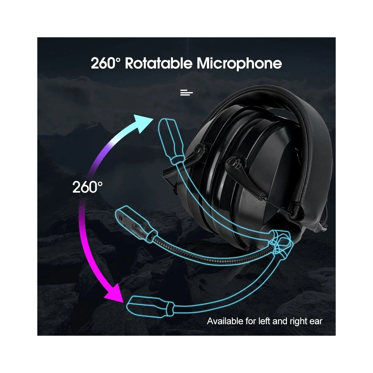 Retevis headset for KT-A16 QYT radio  QYT-RETEVIS - 5